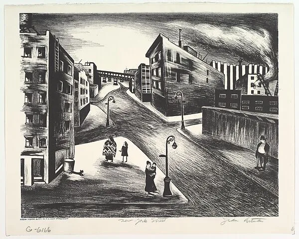 New York Street — Jean Artman|WPA