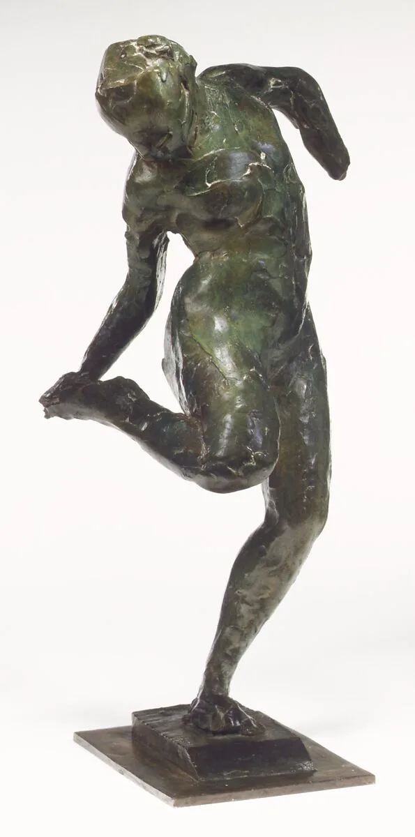 Dancer Looking at the Sole of Her Right Foot (First State) — Edgar Degas|A.-A. Hébrard et Cie