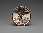 Our America with Florida Coconut Palms, Small dish