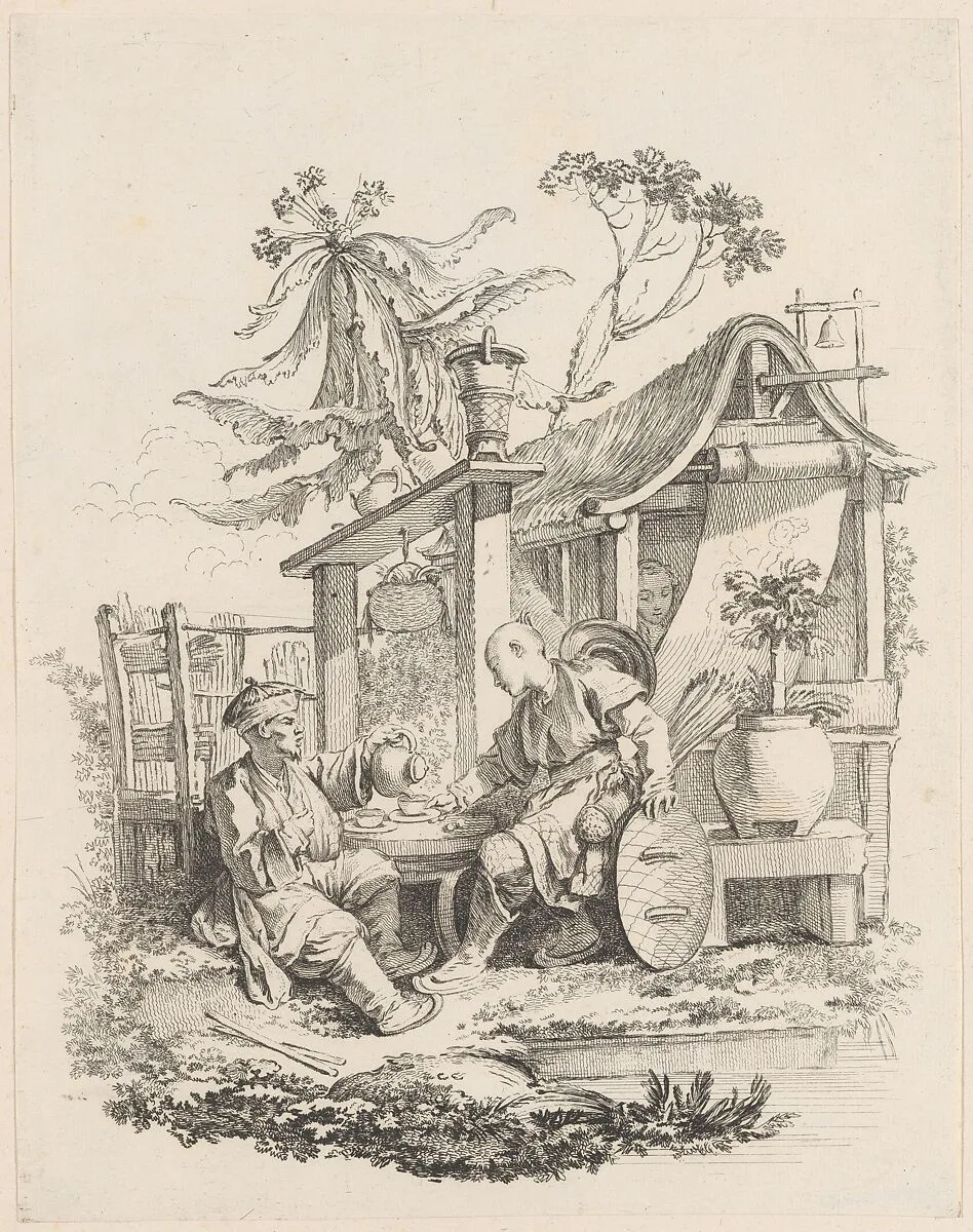 Tea — François Boucher|Gabriel Huquier