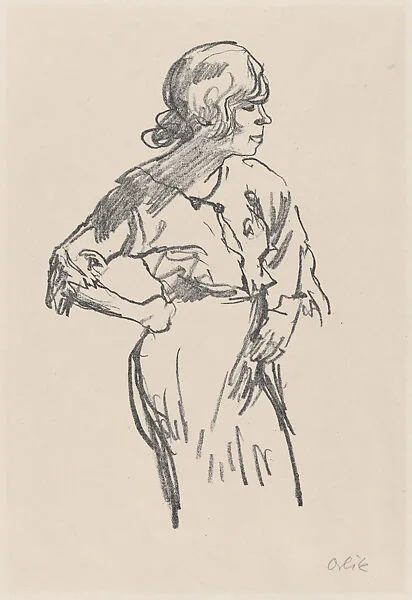 Gertrud Eysoldt as Lulu — Emil Orlik|Neue Kunsthandlung, Berlin