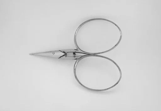 Nose or mustache scissors (part of a set)