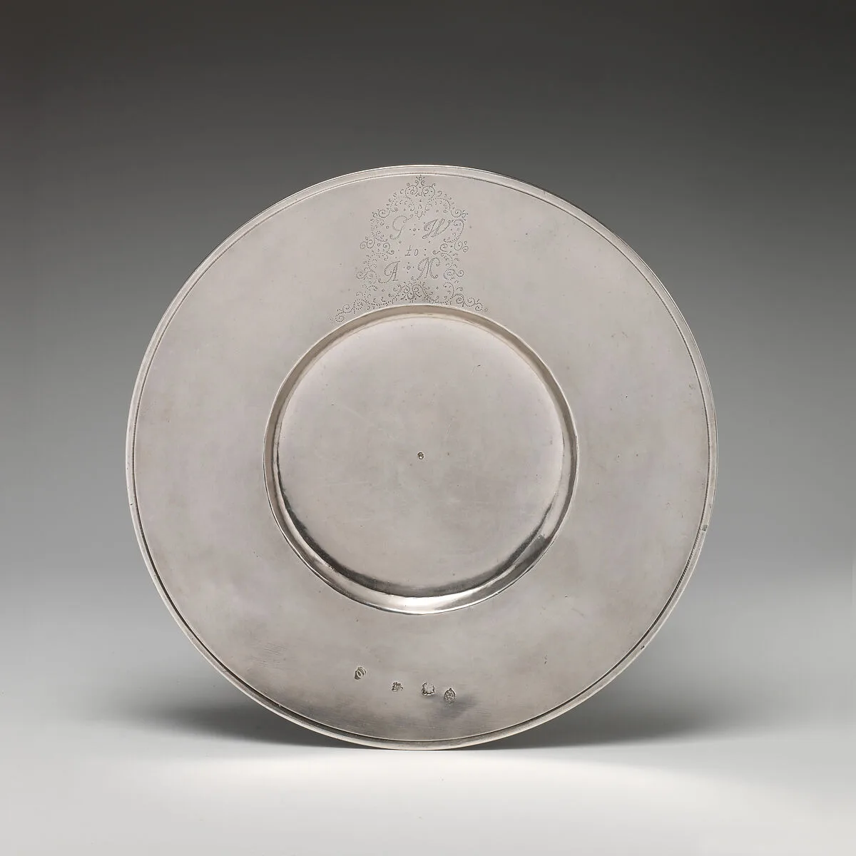 Plate — T. G., London