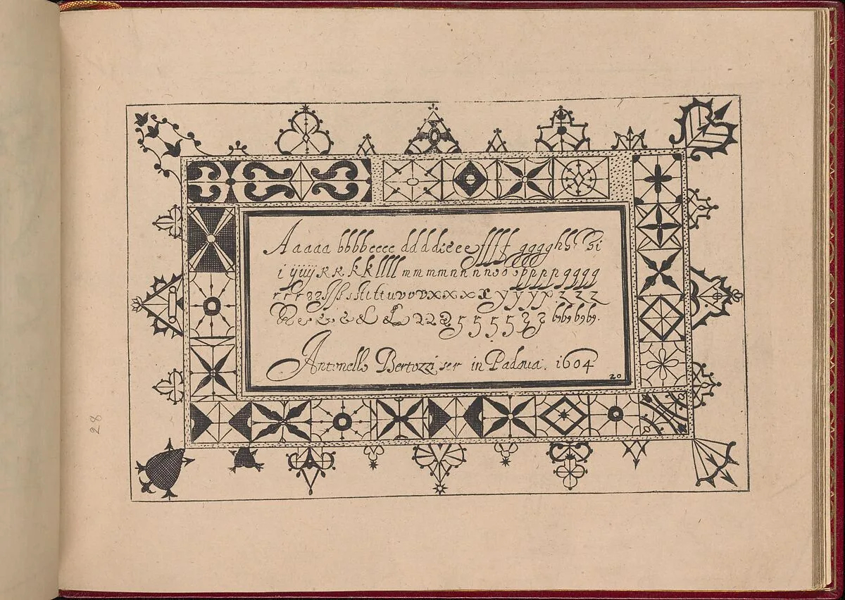 Ghirlanda: Di sei vaghi fiori scielti da piu famosi Giardini d'Italia, page 28 (recto) — Pietro Paulo Tozzi|Libraria del Giesu