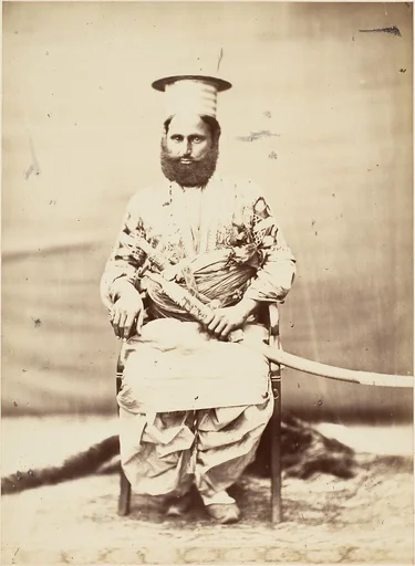 [Eastern Man with Beard and Sabre]