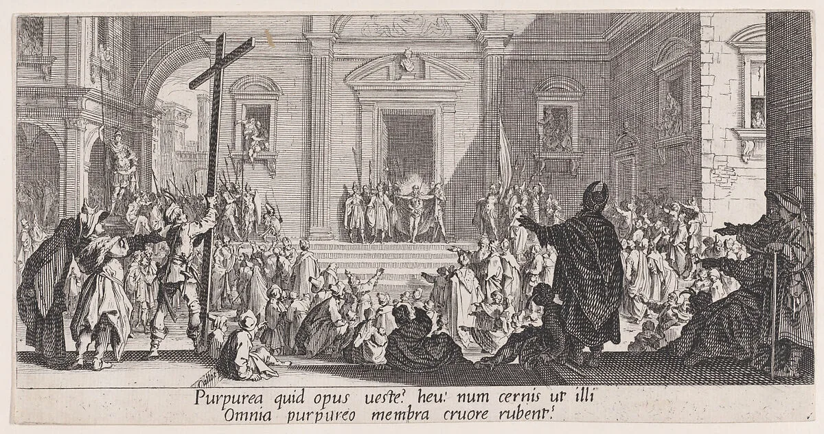 La Présentation au Peuple (The Presentation of Christ to the People), from La Grande Passion (The Large Passion) — Jacques Callot