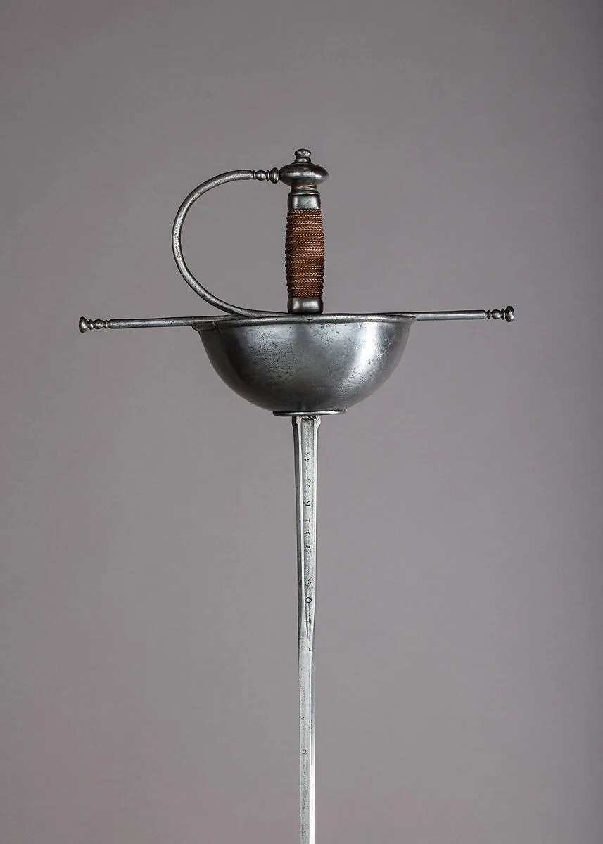 Cup-Hilted Rapier — Unknown