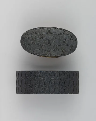 Sword-Hilt Collar and Pommel (Fuchigashira)