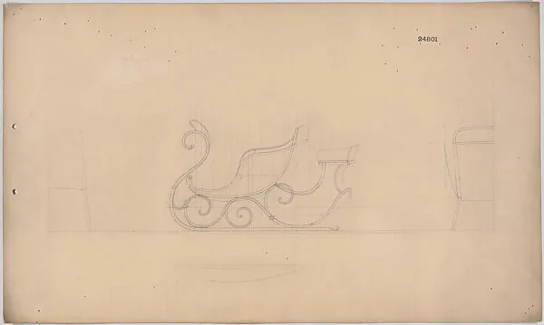 Sleigh with rumble seat #24801 — Brewster & Co.