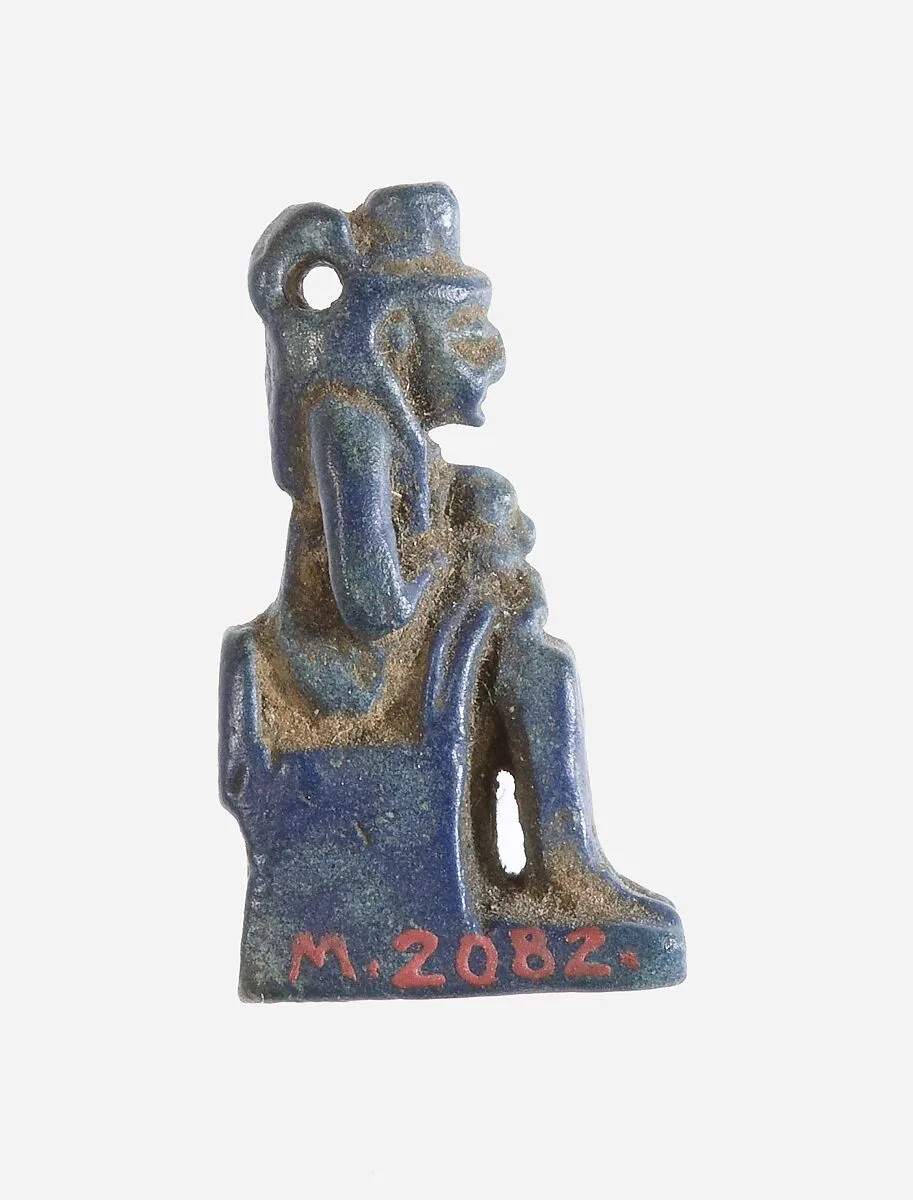 Amulet, Isis, Horus — Unknown