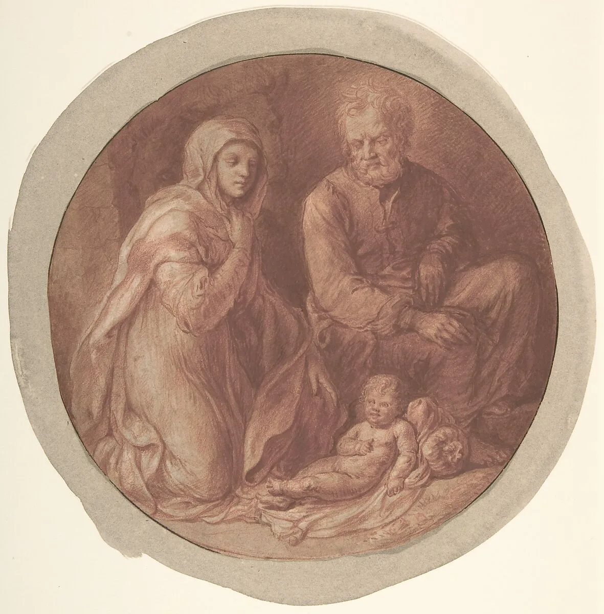 Holy Family in the Stable — Govert Flinck