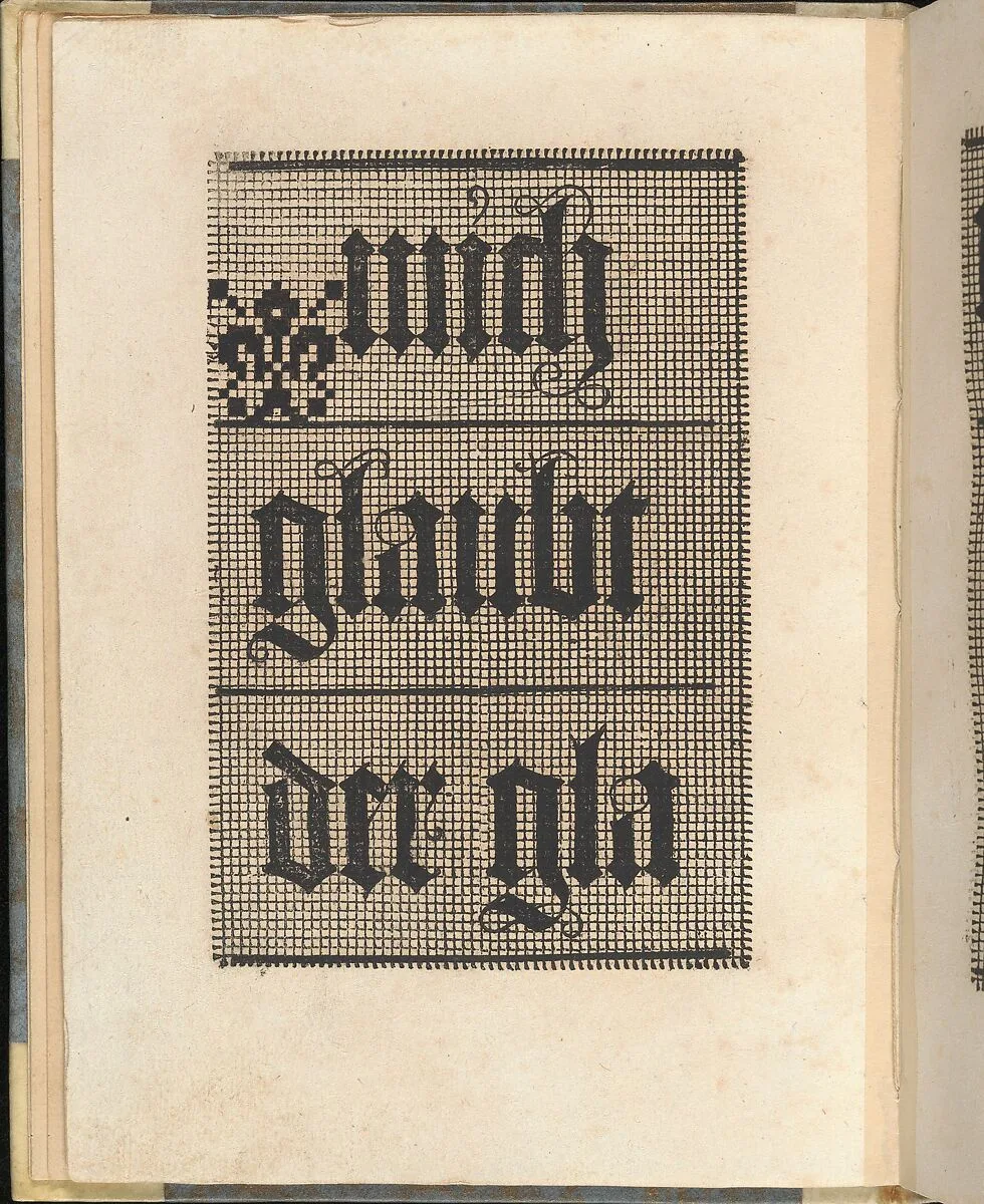 Ein ney Furmbüchlein, Page 8, verso — Johann Schönsperger the Younger