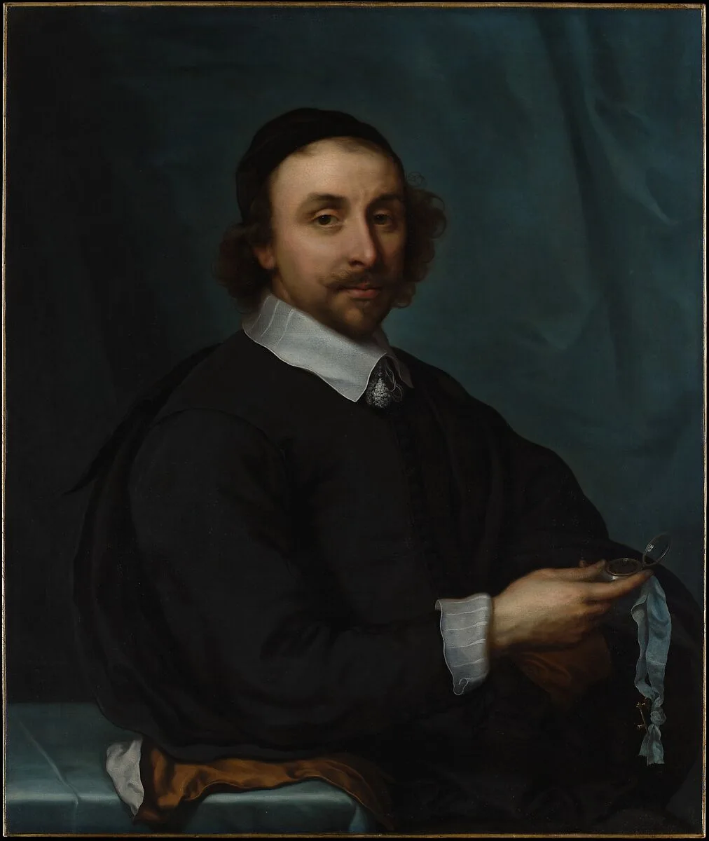 Portrait of a Man with a Watch — Cornelis Jonson van Ceulen the Younger