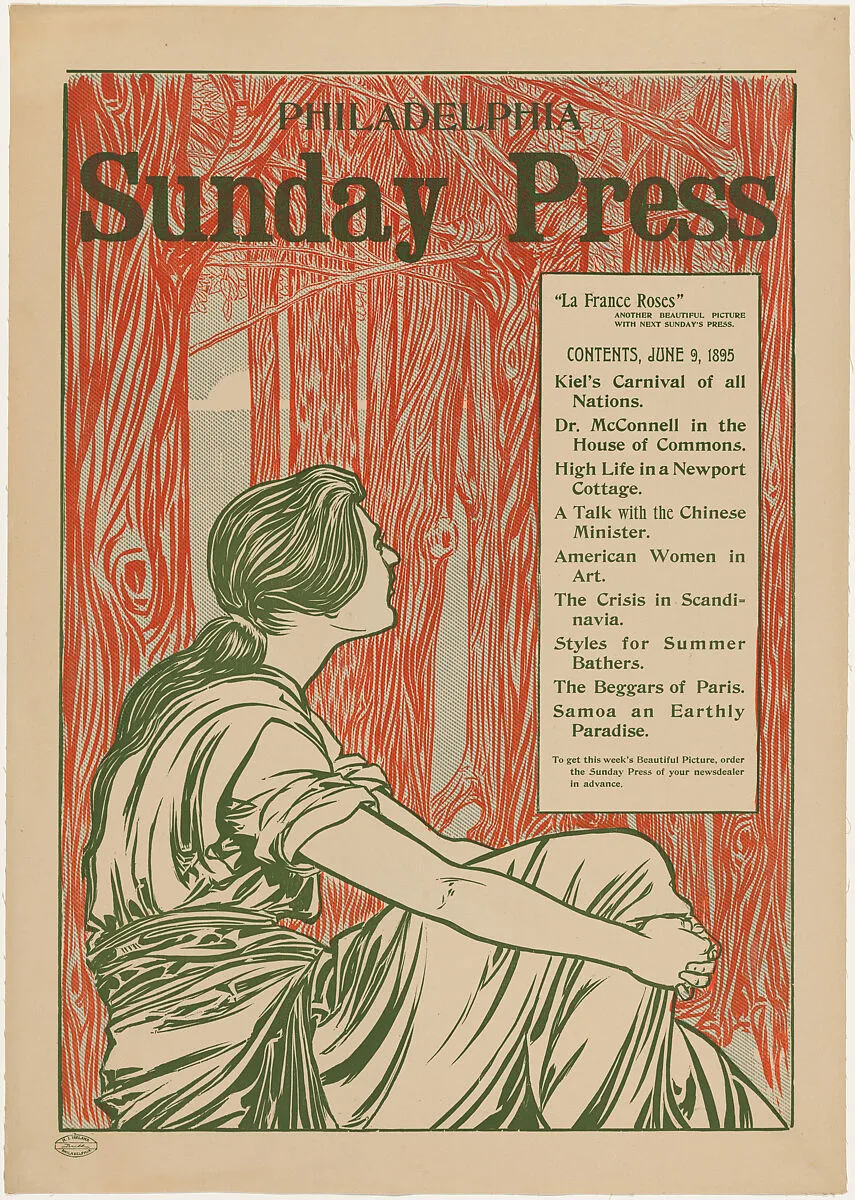 Philadelphia Sunday Press: June 9, 1895 — George Reiter Brill