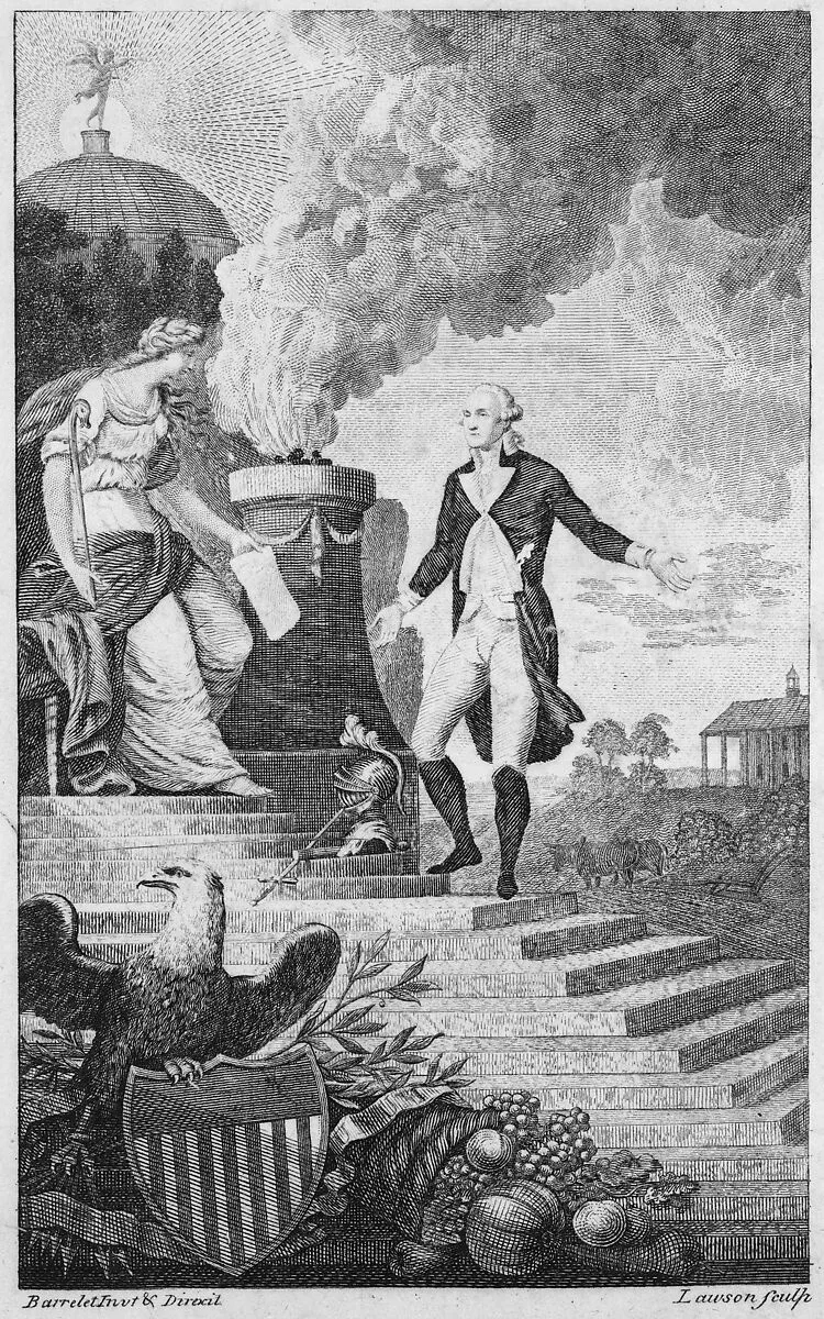 General Washington's Resignation — Alexander Lawson|John James Barralet|George Washington|Benjamin Davies