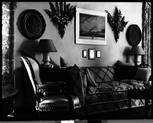 [Living Room, Possibly Palm Beach, Florida]