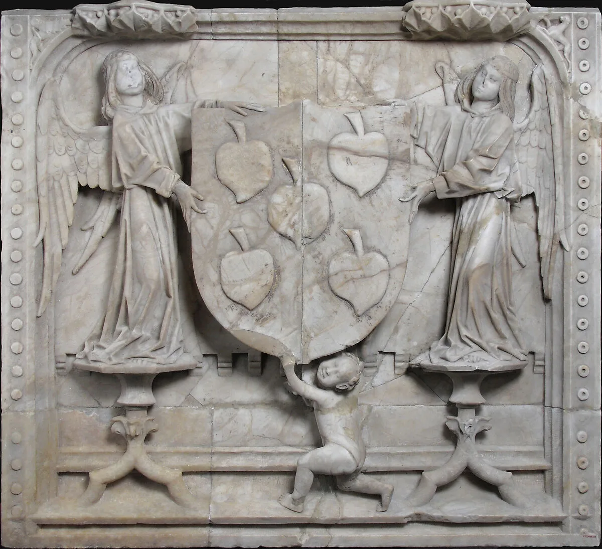 Panel from the tomb of Don Garcia Osorio — Unknown