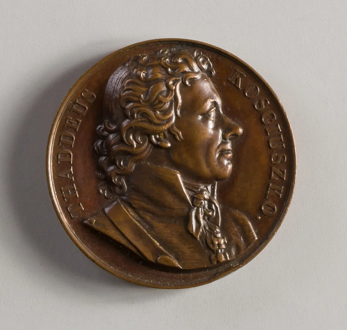 Medal of Thaddeus Kosciuszko — François Augustin Caunois