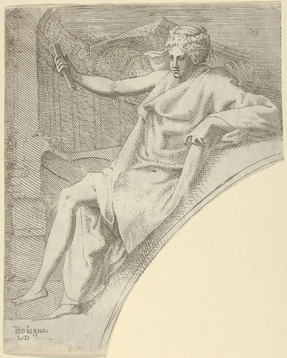 Thalia, from "Twelve Muses and Goddesses"