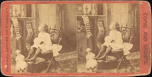 [Group of 6 Stereograph Views of Christmas Scenes]
