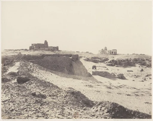 Assouan, Ruines de l'Ancienne Enciente Arabe, au Sud-Est de la Ville