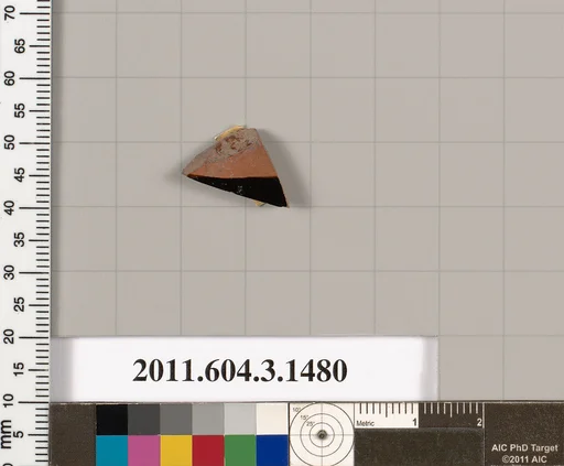 Terracotta fragment of a skyphos (deep drinking cup)
