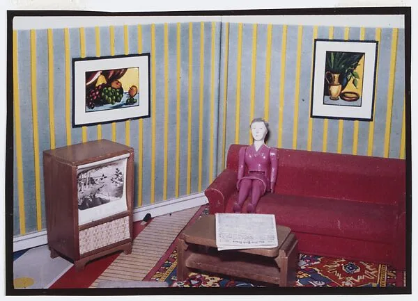 Woman Watching TV — Laurie Simmons