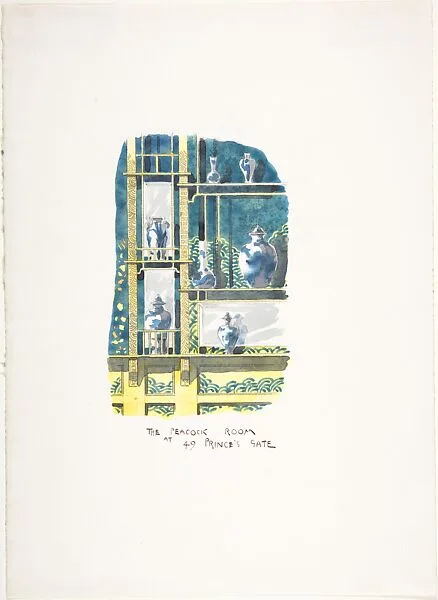 The Peacock Room at 49 Prince's Gate — James McNeill Whistler|Pickford Robert Waller