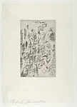 F from Sketches — Donn Steward|Cy Twombly|Universal Limited Art Editions