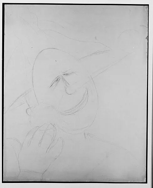 Study for "Amazing Juggler" — Yasuo Kuniyoshi