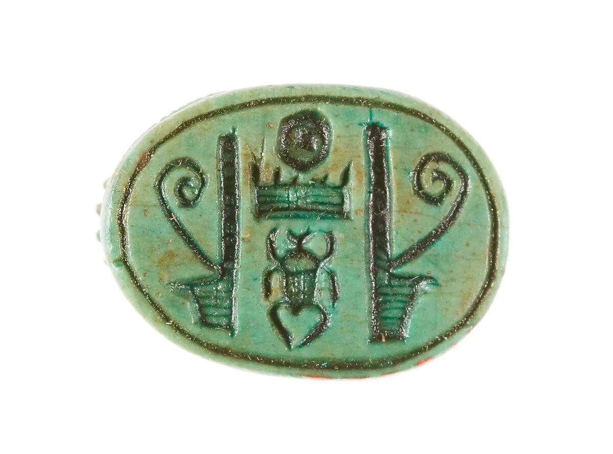 Scarab Inscribed with the Throne Name of Thutmose III — Unknown