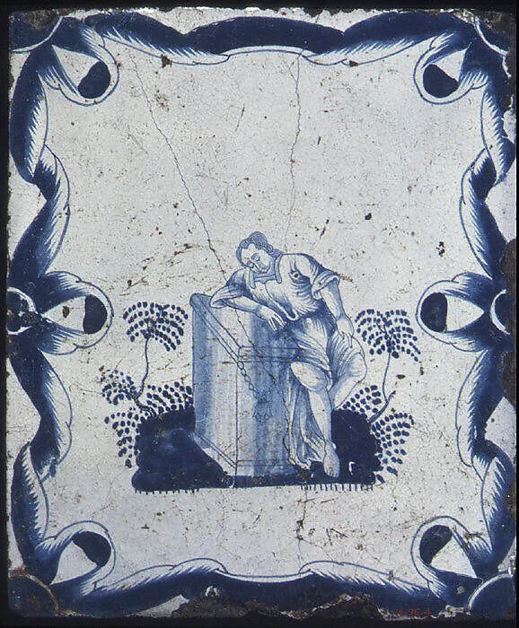 Stove tile — Unknown