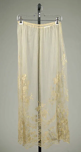 Evening skirt — Unknown