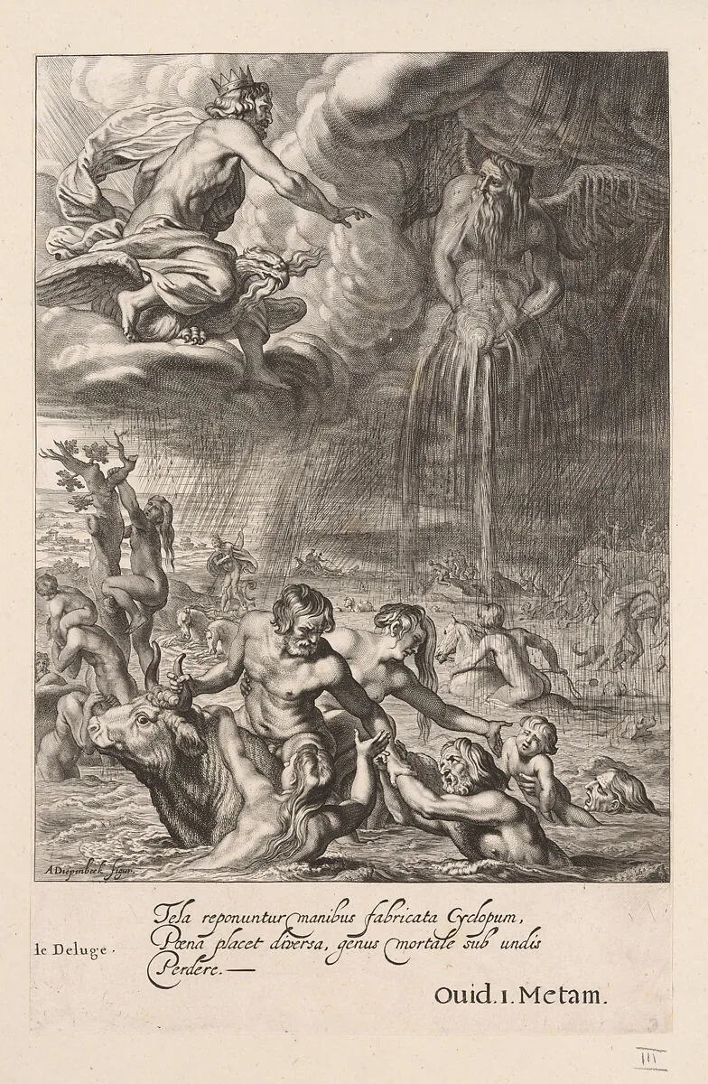 The Deluge — Abraham van Diepenbeeck