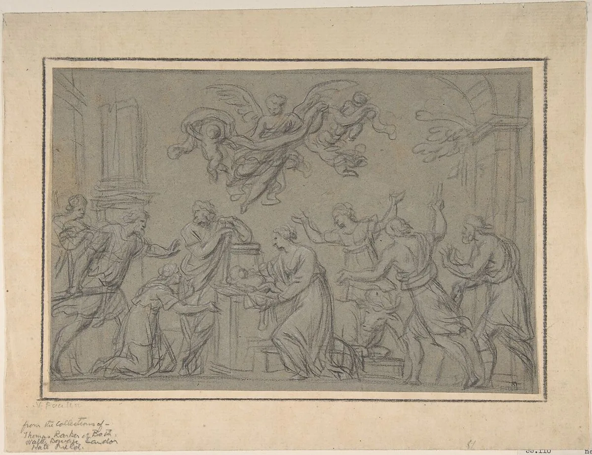 The Nativity — Louis Licherie de Beurie|Nicolas Poussin|Anonymous, French, 17th century