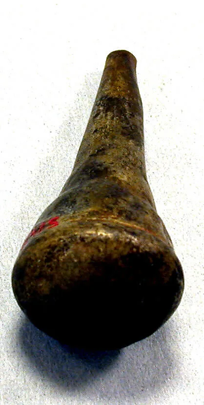 Hammered Silver Cone Ornament — Unknown