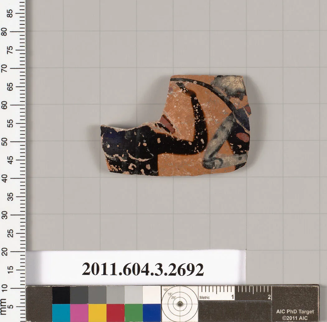 Terracotta fragment of an oinochoe (jug) — Unknown