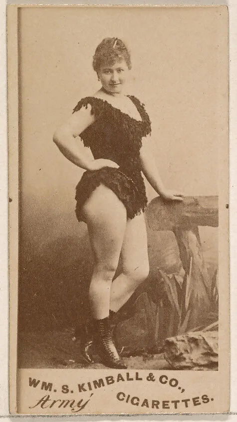 Miss Army, from the Actresses series (N203) issued by Wm. S. Kimball & Co. — William S. Kimball & Company