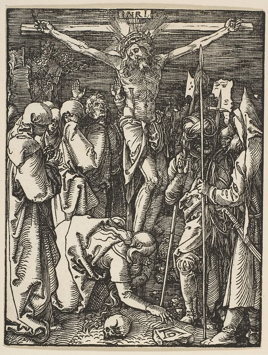 The Crucifixion, from "The Small Passion" — Albrecht Dürer