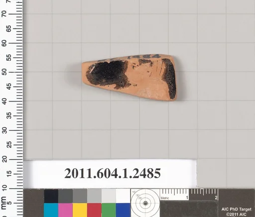 Terracotta fragment of a kylix (drinking cup)