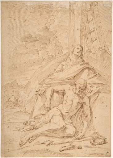 The Virgin Lamenting over the Dead Christ