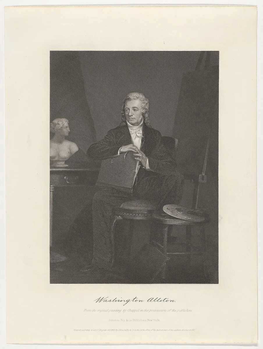 Washington Allston — Alonzo Chappel|Washington Allston|Johnson, Fry & Company