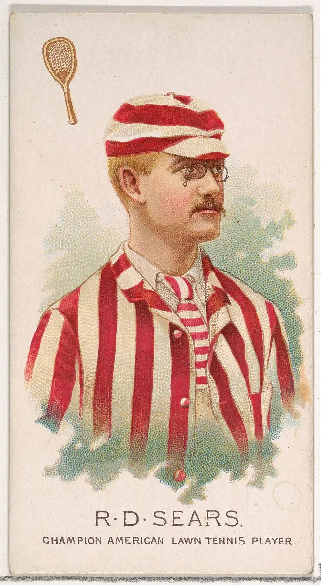 R.D. Sears, Champion American Lawn Tennis Player, from World's Champions, Series 2 (N29) for Allen & Ginter Cigarettes — Lindner, Eddy & Claus|Allen & Ginter