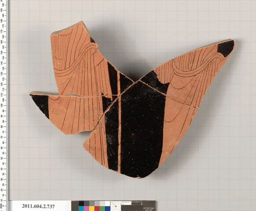 Terracotta fragment of a calyx-krater (bowl for mixing wine and water)