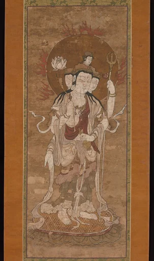 十二天像(梵天)|One of the Twelve Devas: Bonten