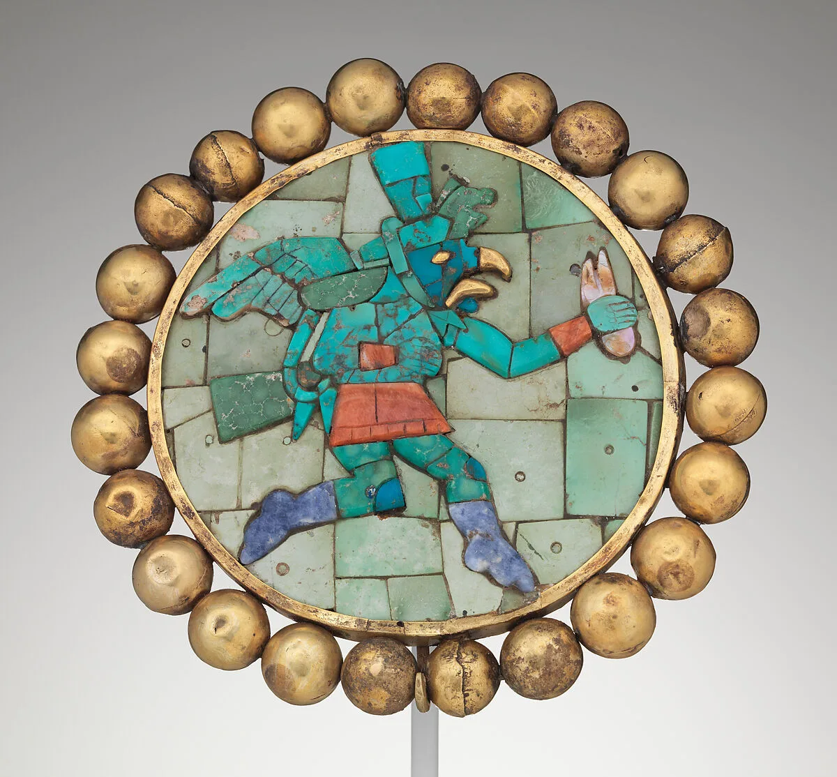 Ear Ornament, Winged Runner — Unknown