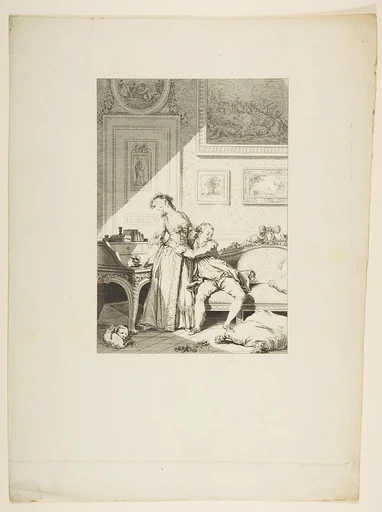 Contes et nouvelles en vers: A Femme avare galant Escroc, from "Les Contes de la Fontaine"