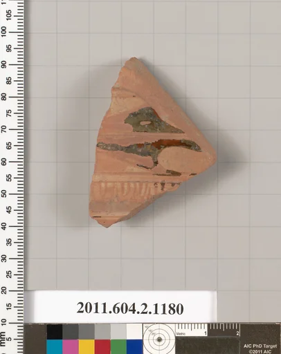 Terracotta fragment of a bell-krater (bowl for mixing wine and water)?