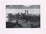 Manhattan View, Twilight — Richard Haas