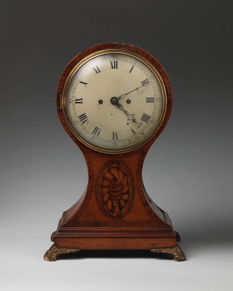 Balloon bracket clock — Unknown